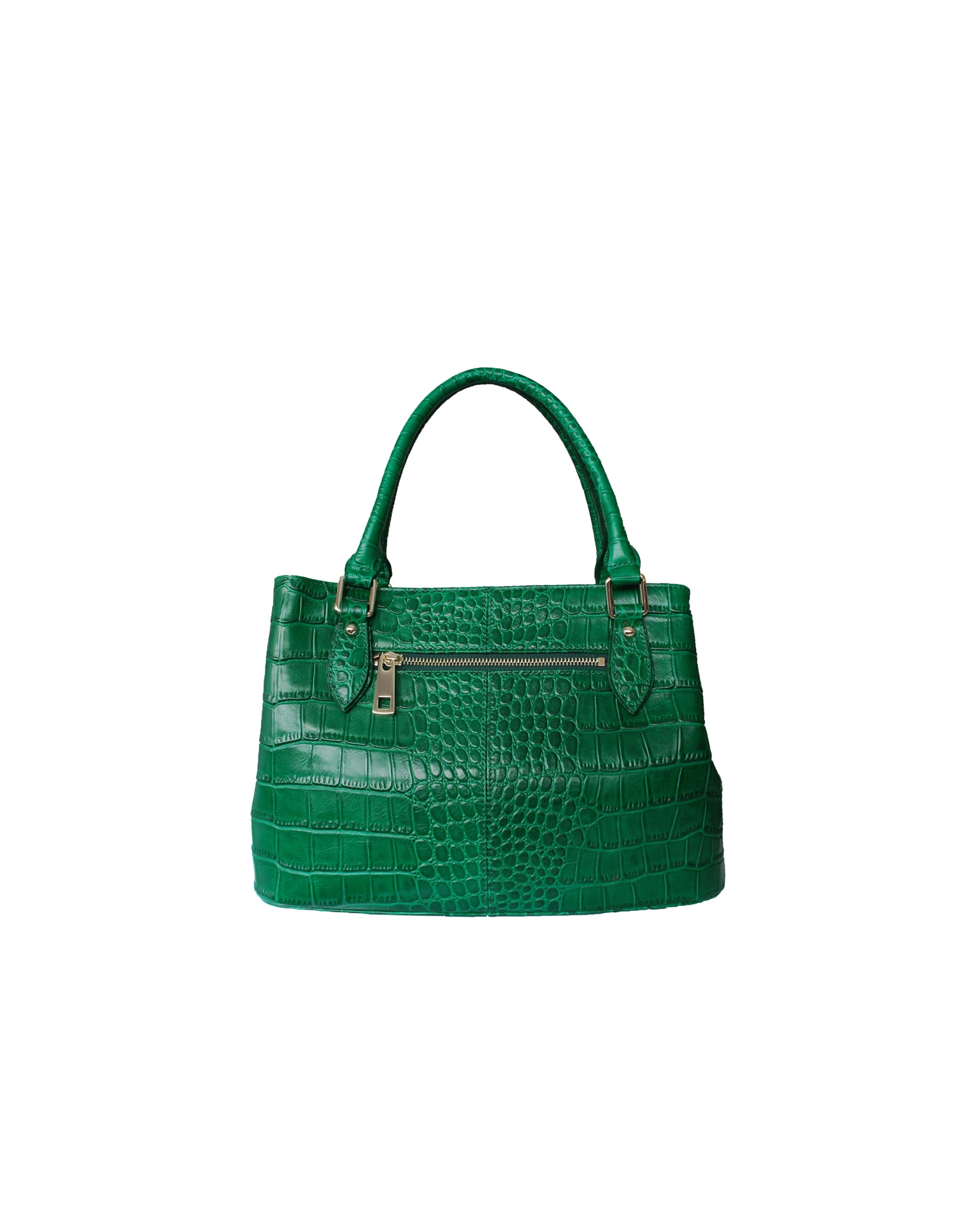 Medium size green tote bag Roberto Verino