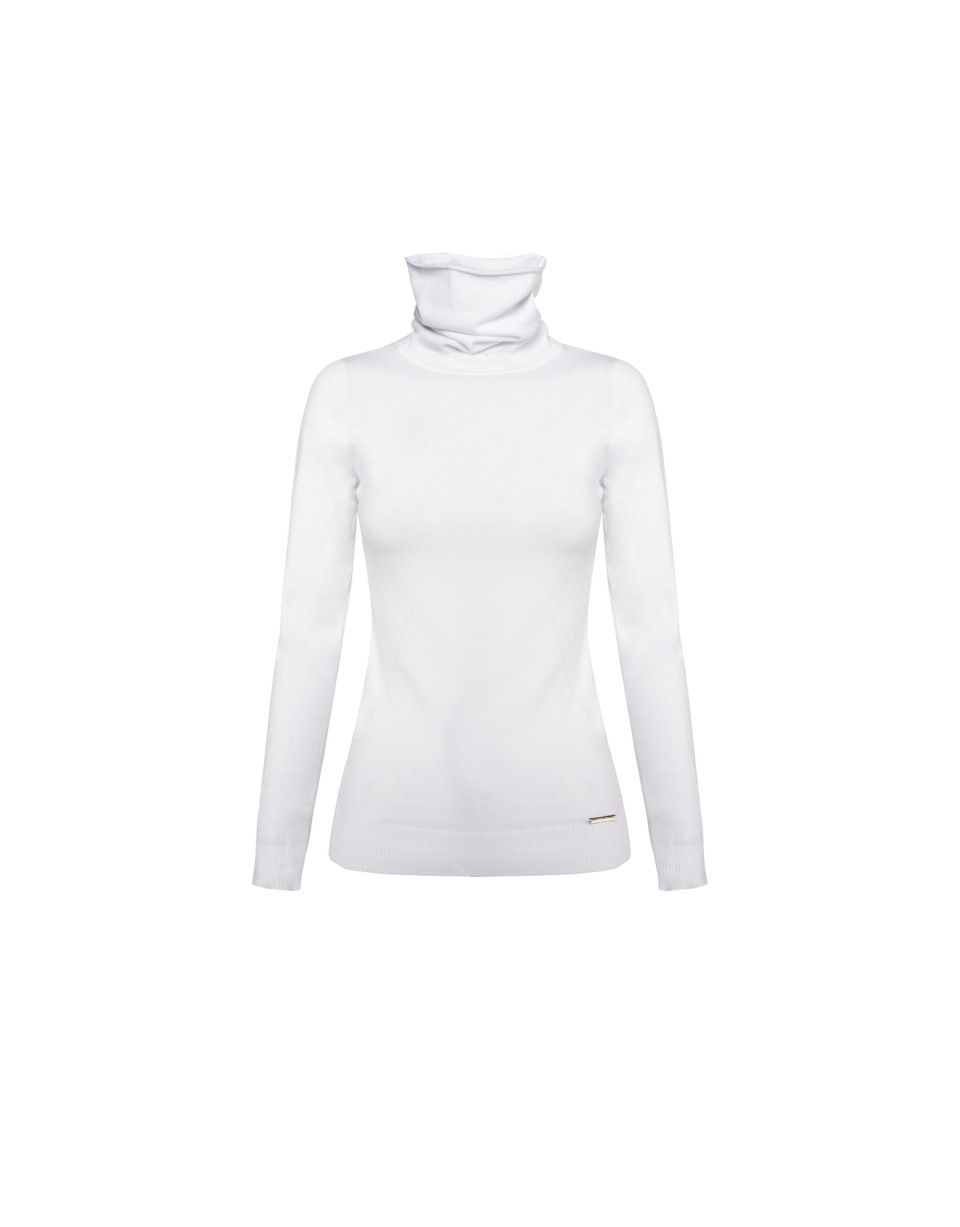 Off white turtleneck sweater 