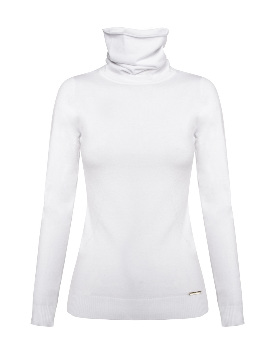 Off white turtleneck sweater 