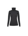 Black turtleneck sweater 