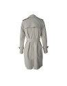 Gabardina gris claro