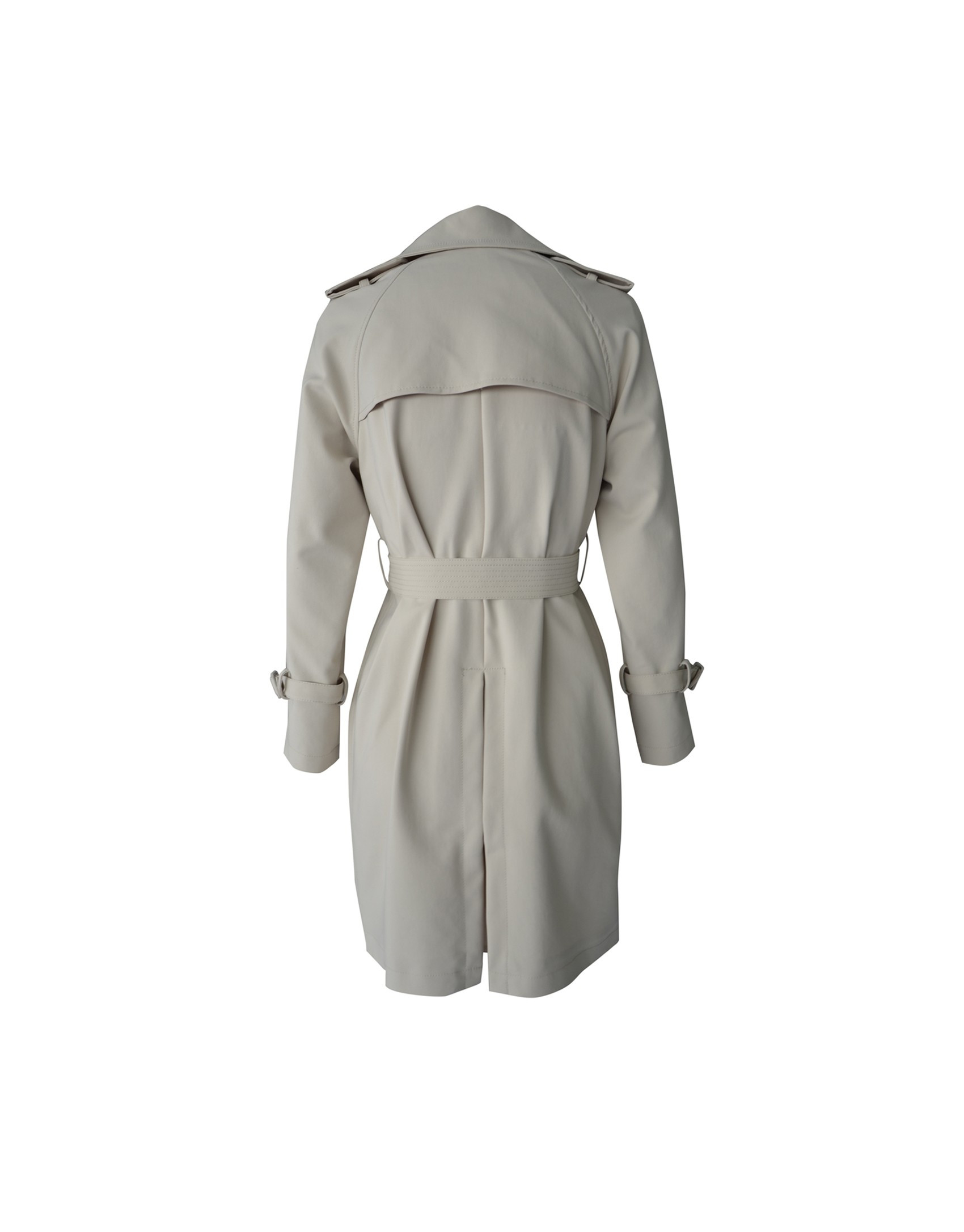 Gabardina gris claro