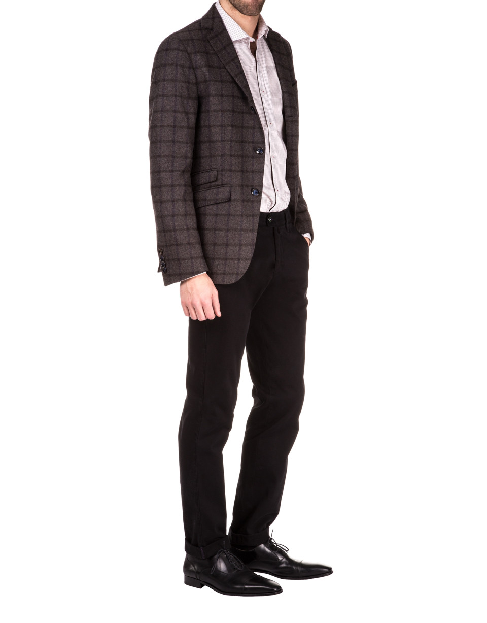 Checked jacket  