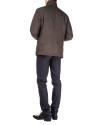 Microprint sport jacket 