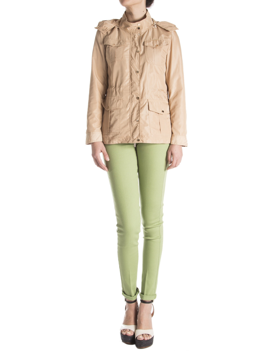 Camel trench coat