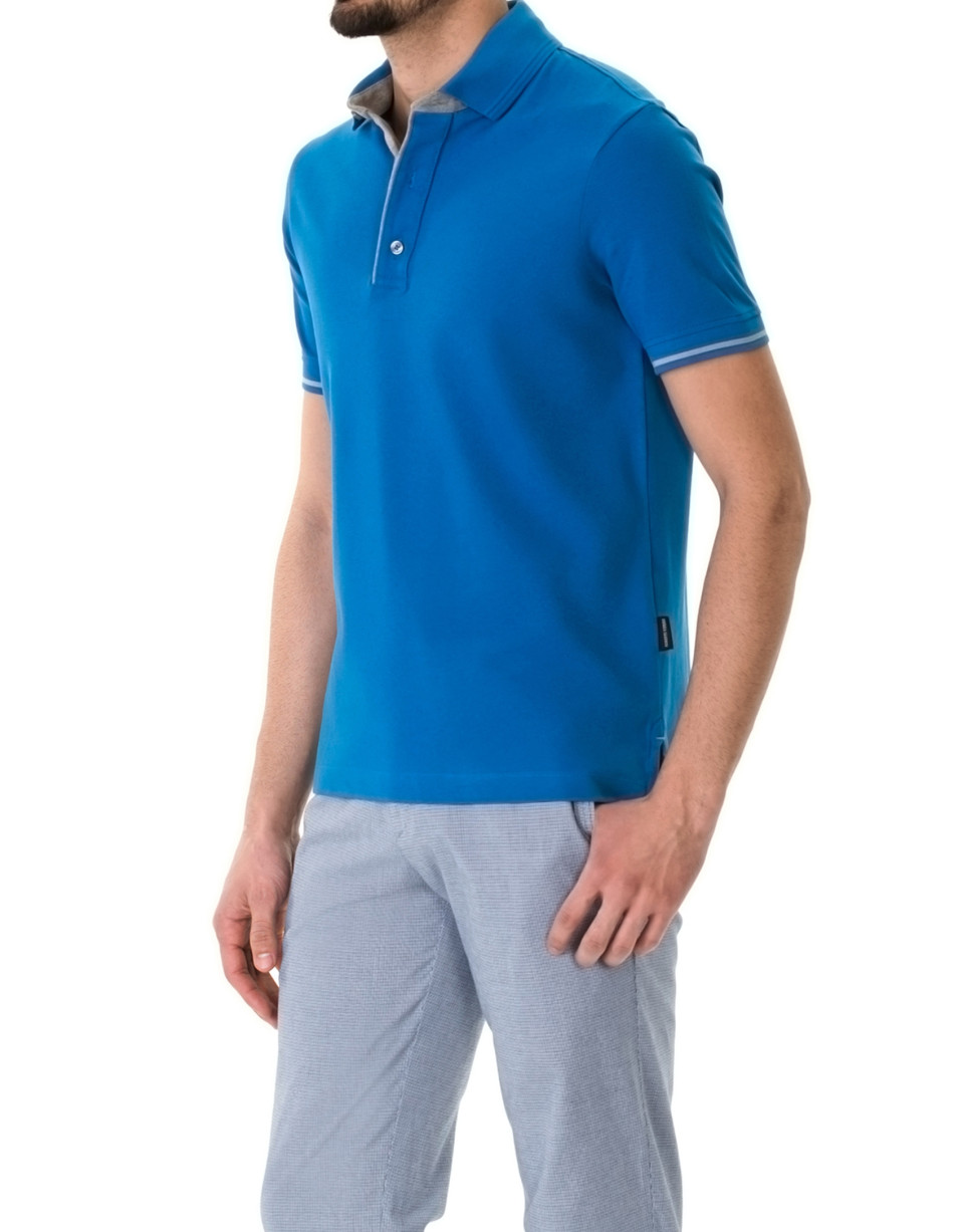 Plain piqué polo