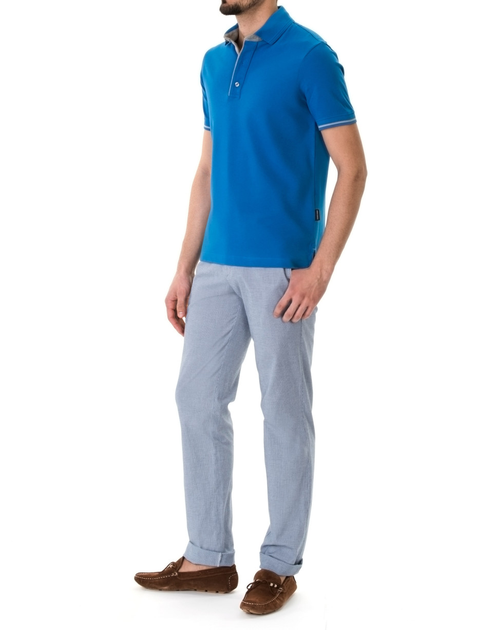 Plain piqué polo