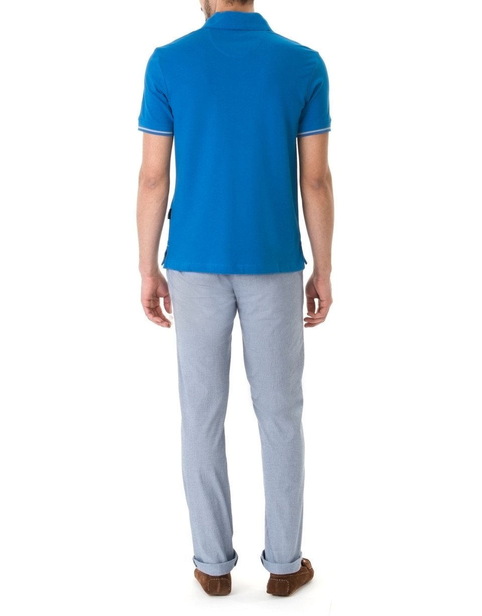 Plain piqué polo