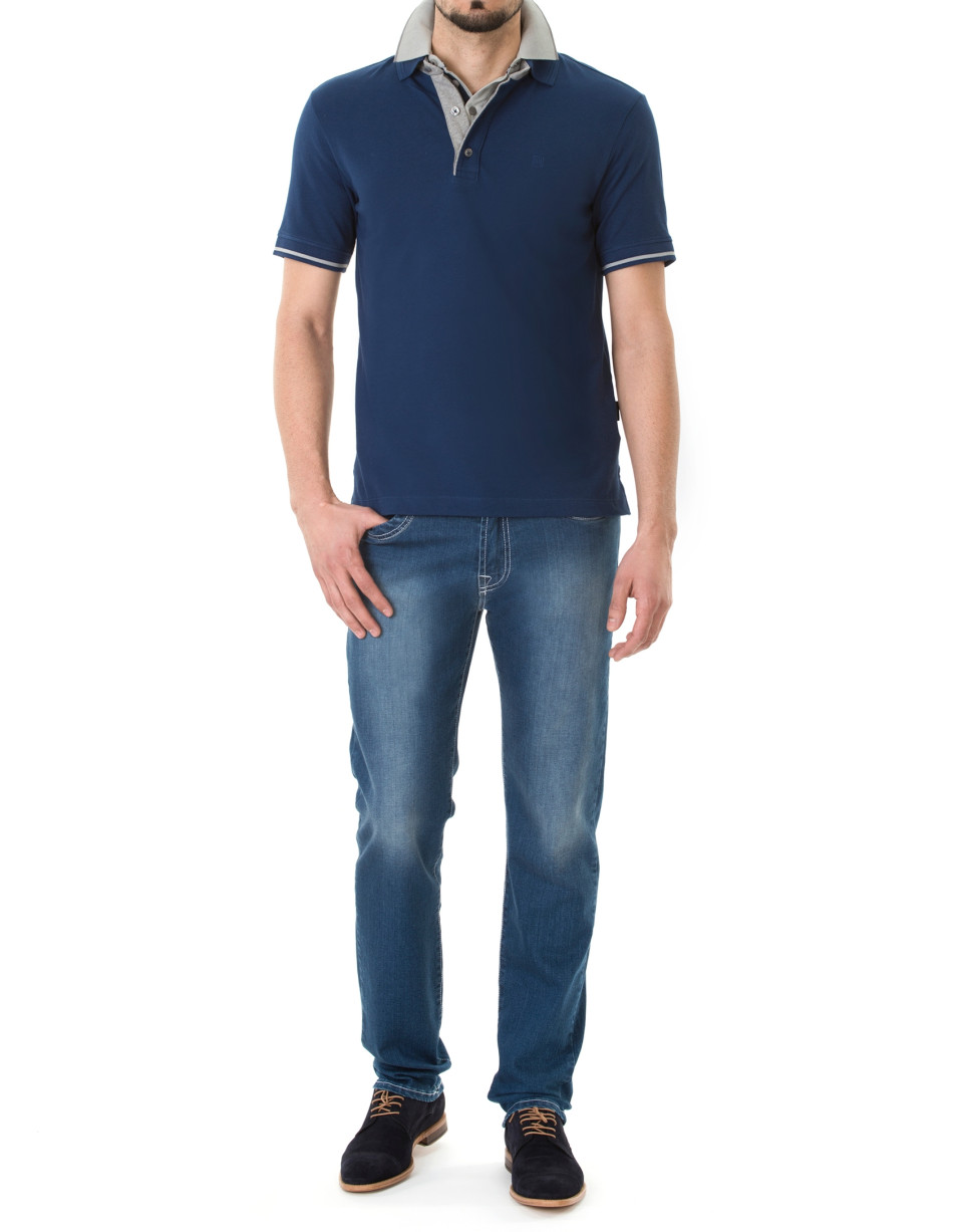 Polo piqué liso