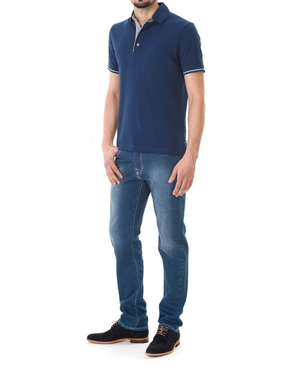 Polo piqué liso