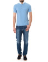 Melange piqué polo 