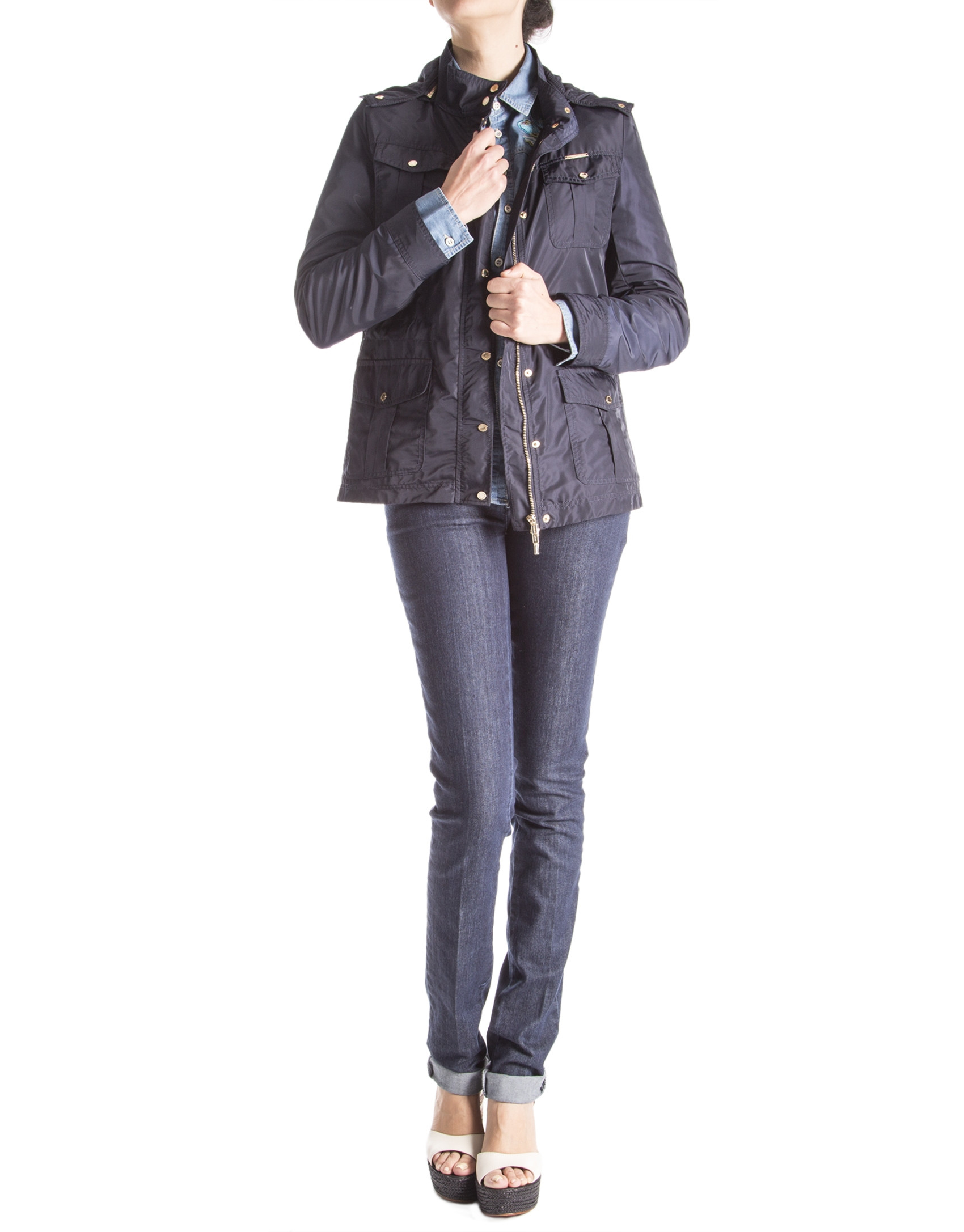 Navy blue  trench coat