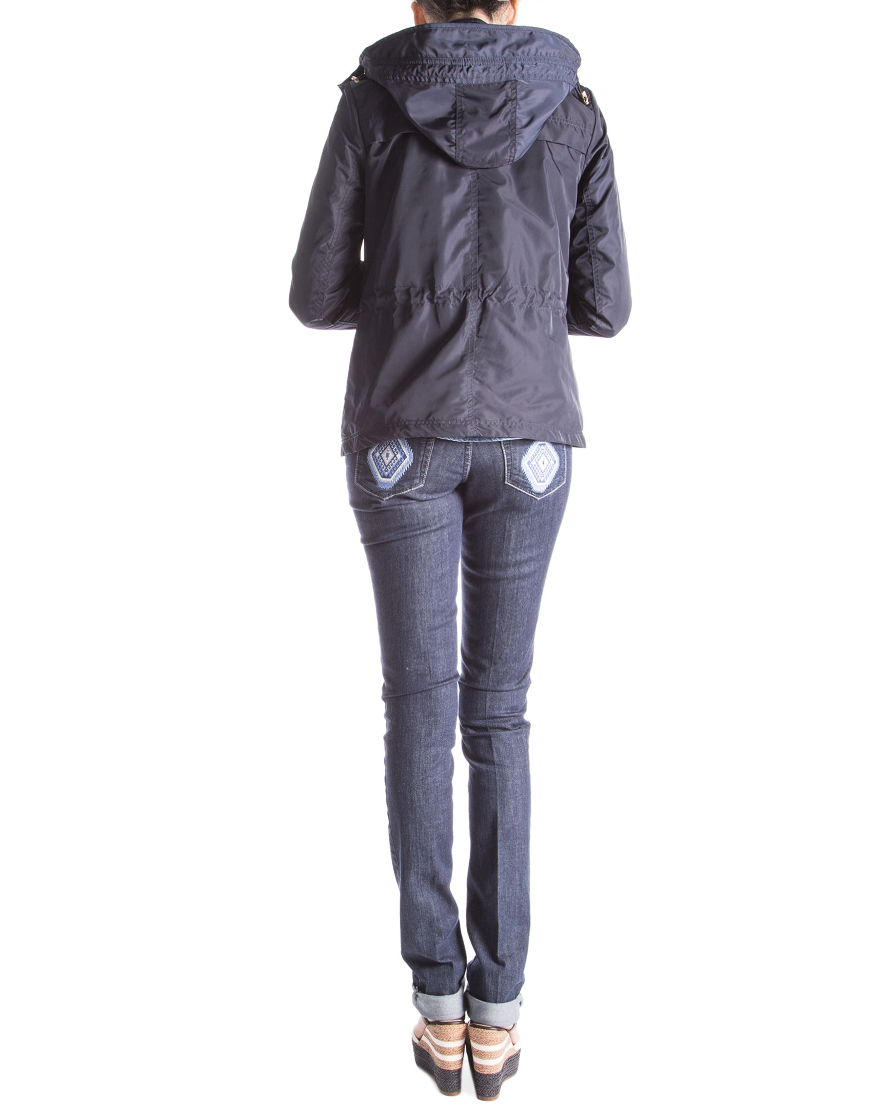Trench  azul marino