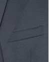 Traje clásico lana microdibujo azul marinola