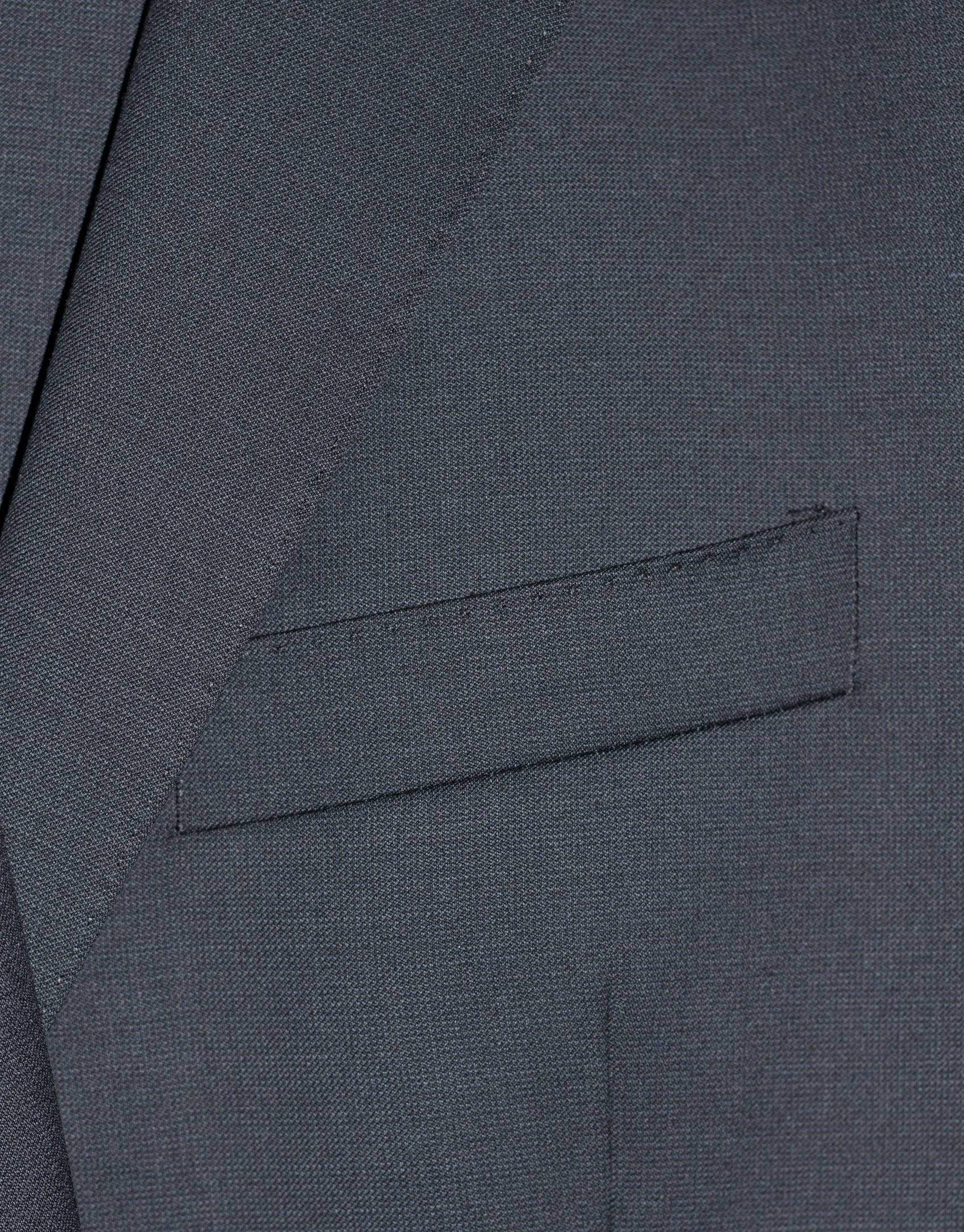 Traje clásico lana microdibujo azul marinola