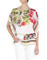 Loose print blouse