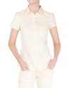 Yellow short sleeve shirt