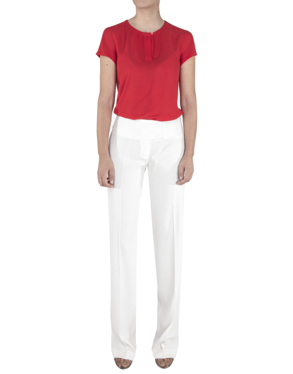 Camisa roja manga corta