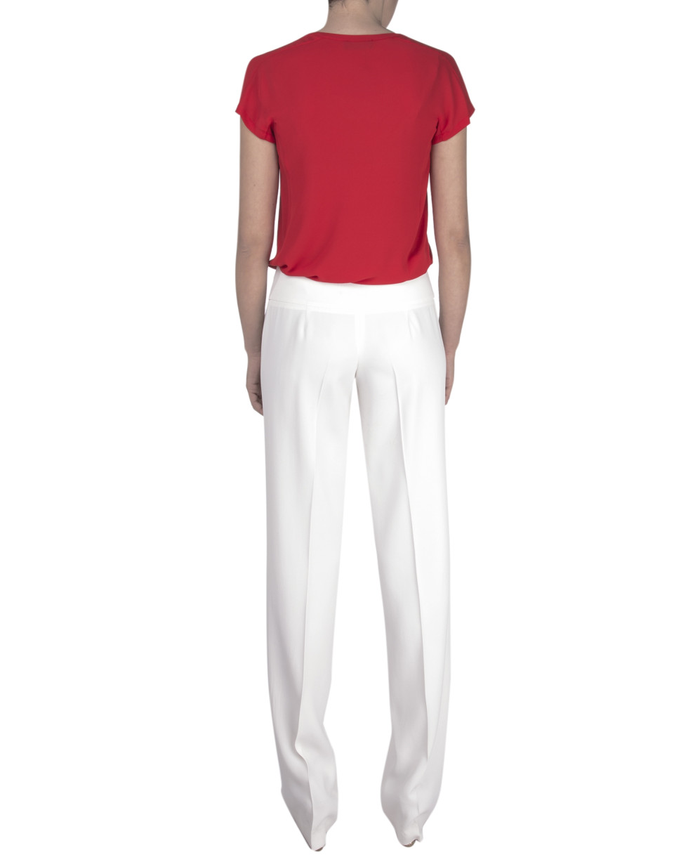 Camisa roja manga corta