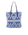 Aztec print shopping bag