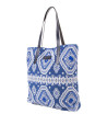 Aztec print shopping bag