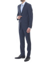 Traje microdibujo marino