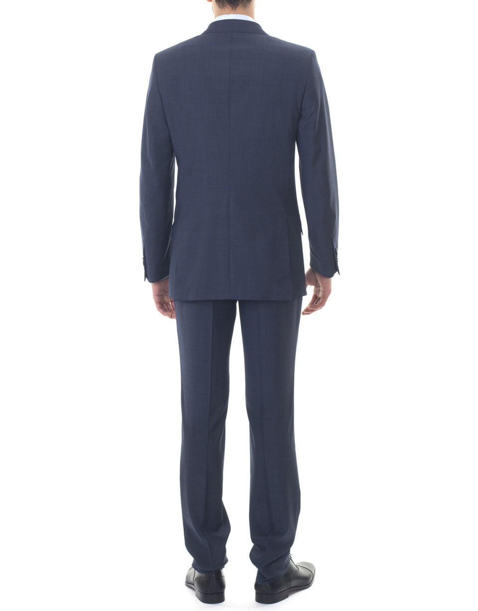 Traje microdibujo marino