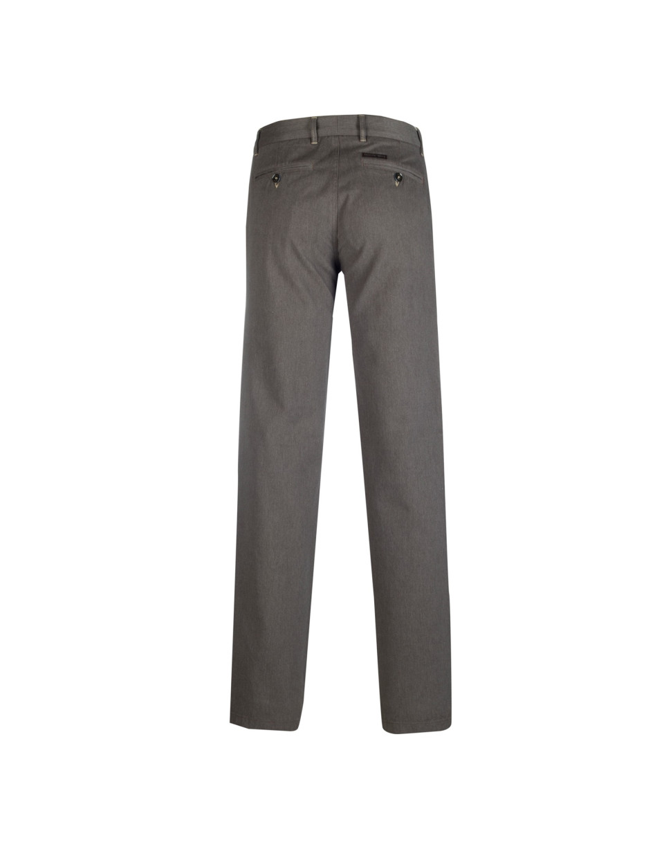 Brown semi-formal trousers