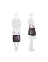Bolso medio cuadrado avestruz
