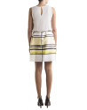 Yellow striped skirt