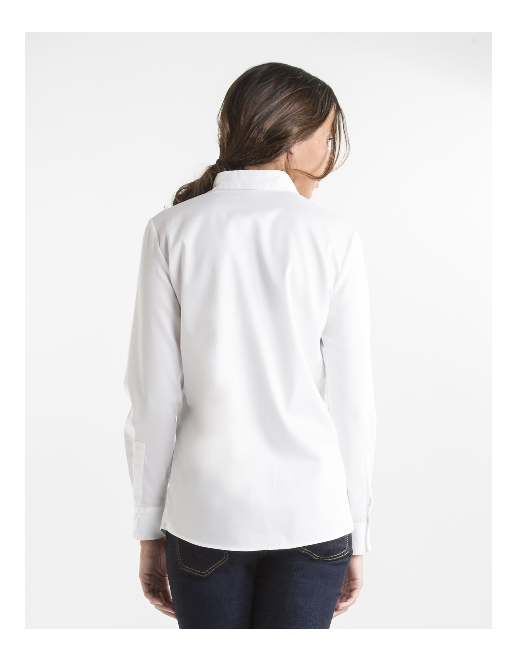 Camisa algodón blanca
