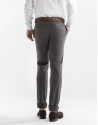 Taupe microprint sport pants