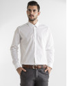 Camisa vestir lisa blanco