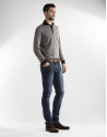 Brown piqué t-shirt