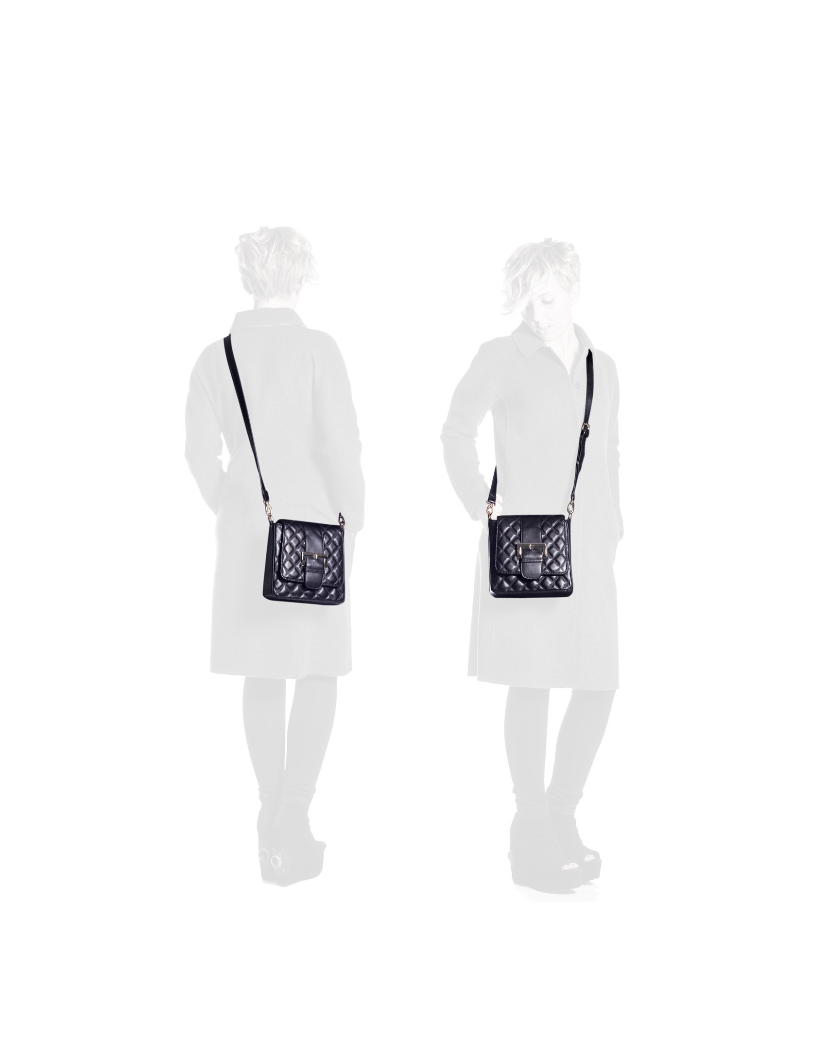Quilted shoulder bag