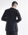 Traje liso negro