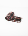 Red checked scarf