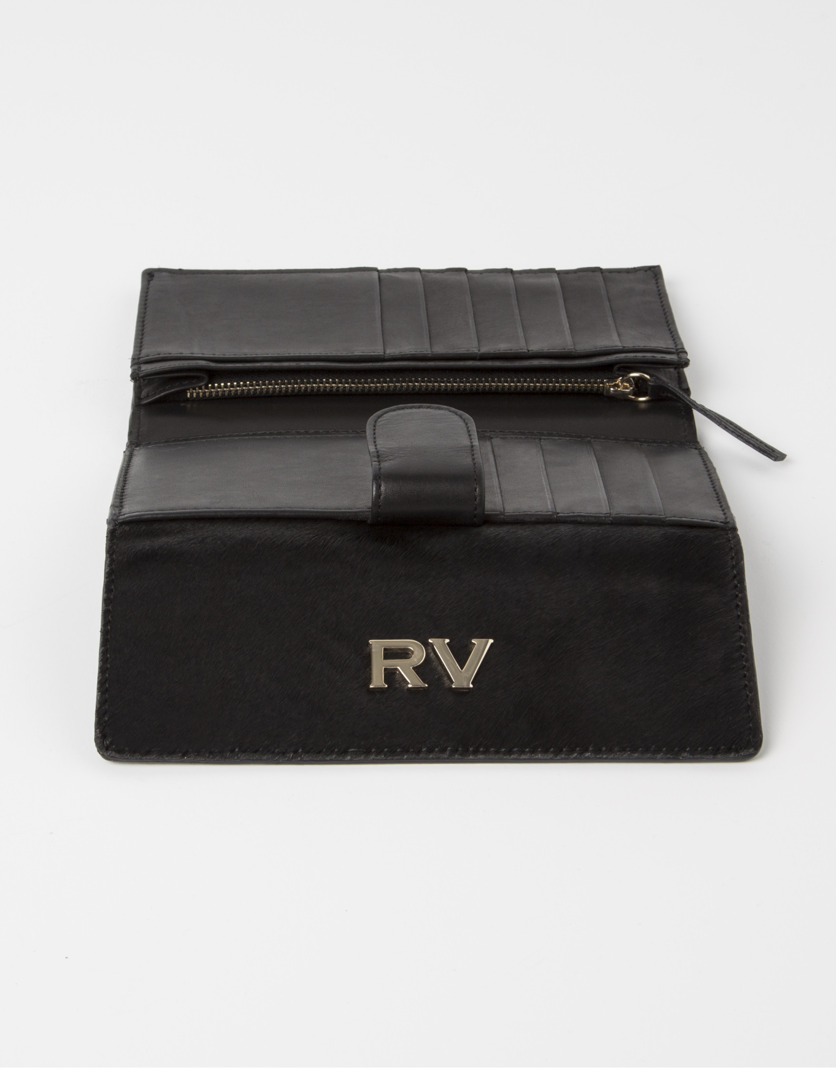 Cartera marrón pelo