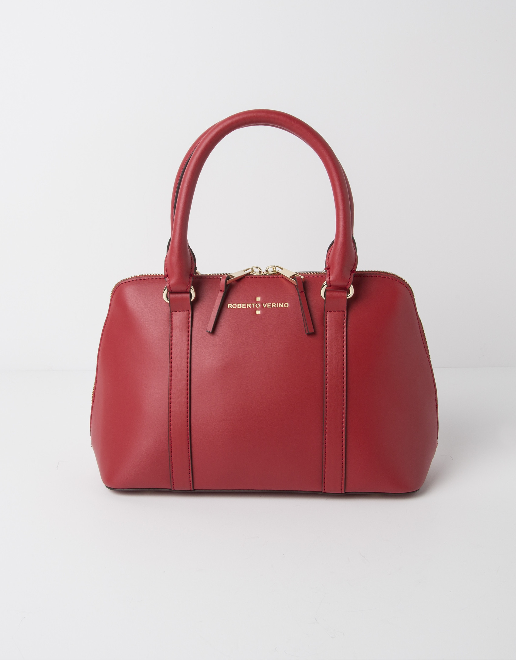 Mini red tote bag
