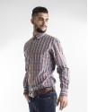 Camisa sport cuadros multicolor