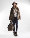 Long brown coat