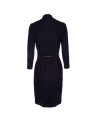 Vestido punto negro