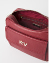 Red shoulder bag