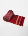 Foulard lana rojo
