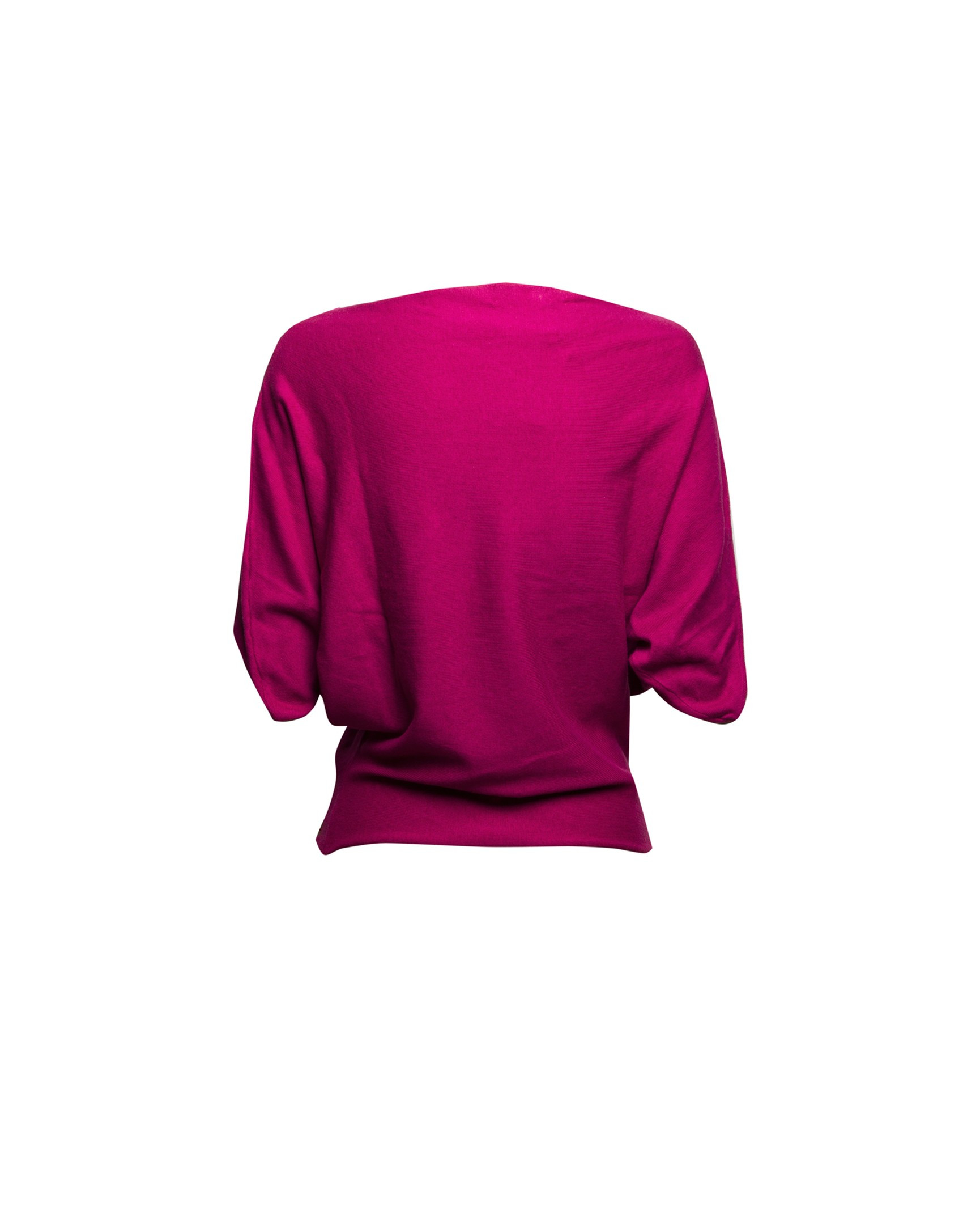 Wide sleeve boat neck pullover