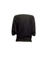 Jersey cuello barco negro