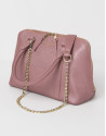 Mini pink tote bag