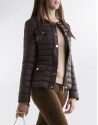 Short brown anorak