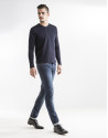 Dark blue jeans