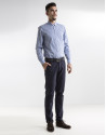 Blue checked sport shirt